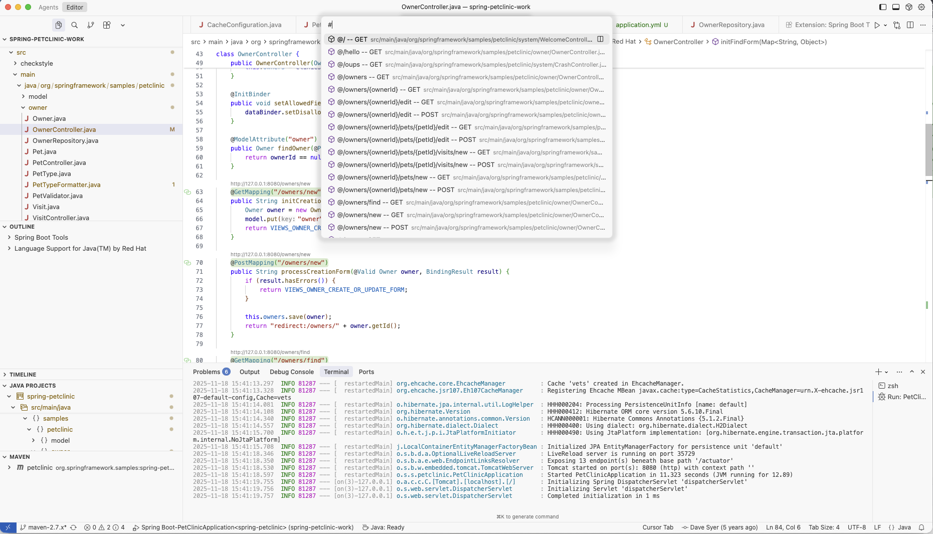 Spring Tools for Cursor preview